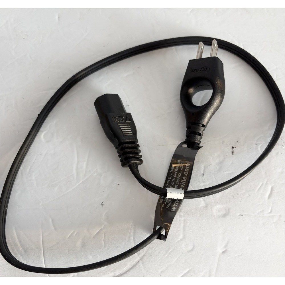 Breville BPR600XL Fast Slow Cooker Replacement Power Cord Part Only OEM
